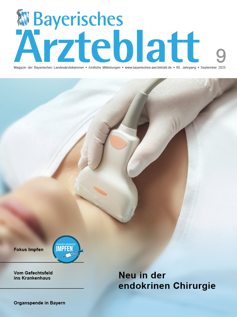 Bayerisches Ärzteblatt Nr. 9/2014